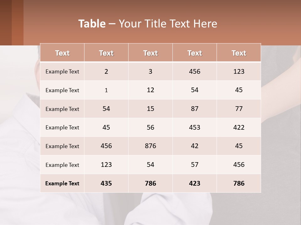 A Man And A Woman Hugging Each Other PowerPoint Template