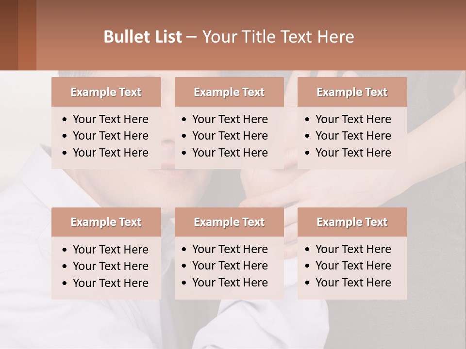 A Man And A Woman Hugging Each Other PowerPoint Template