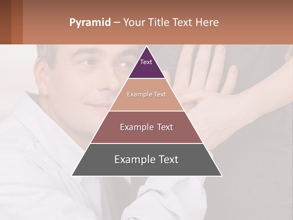 A Man And A Woman Hugging Each Other PowerPoint Template