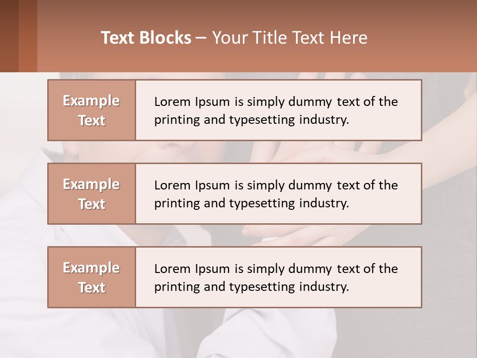 A Man And A Woman Hugging Each Other PowerPoint Template