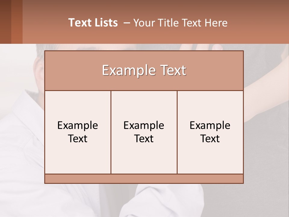 A Man And A Woman Hugging Each Other PowerPoint Template
