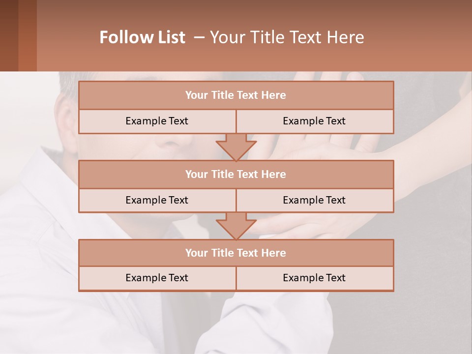 A Man And A Woman Hugging Each Other PowerPoint Template