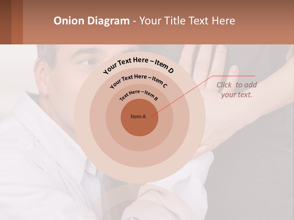 A Man And A Woman Hugging Each Other PowerPoint Template