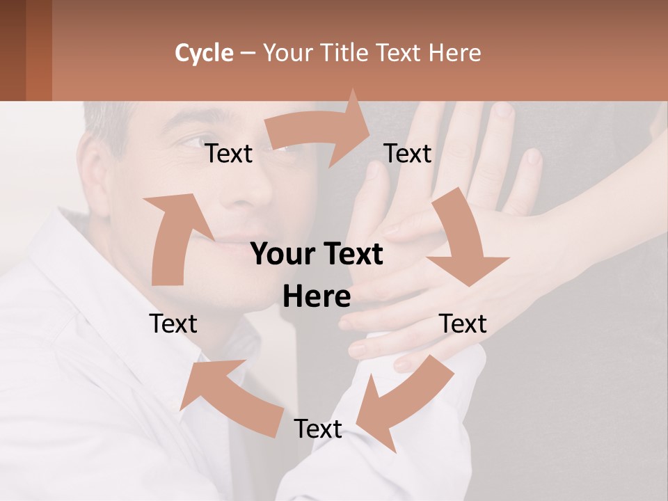 A Man And A Woman Hugging Each Other PowerPoint Template