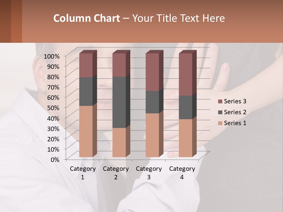 A Man And A Woman Hugging Each Other PowerPoint Template