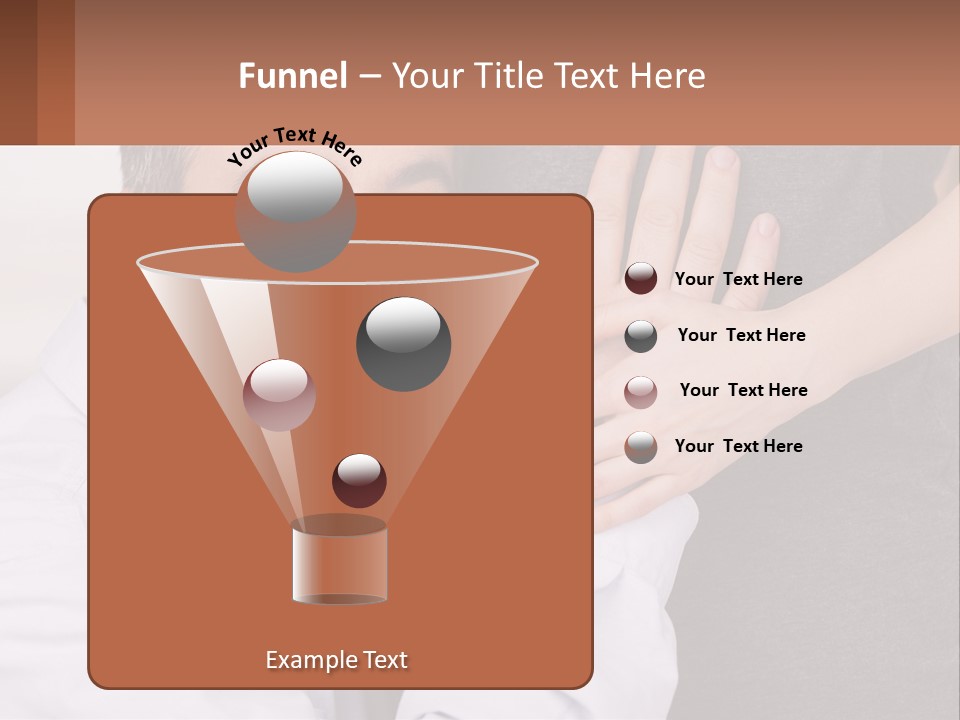 A Man And A Woman Hugging Each Other PowerPoint Template