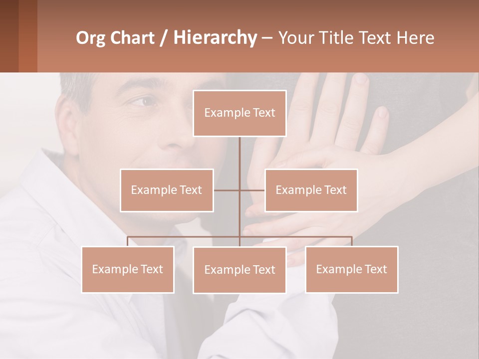 A Man And A Woman Hugging Each Other PowerPoint Template