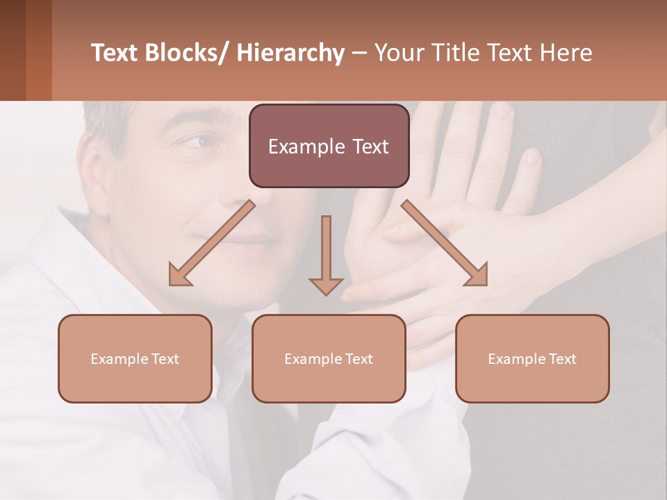 A Man And A Woman Hugging Each Other PowerPoint Template