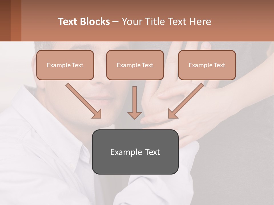A Man And A Woman Hugging Each Other PowerPoint Template
