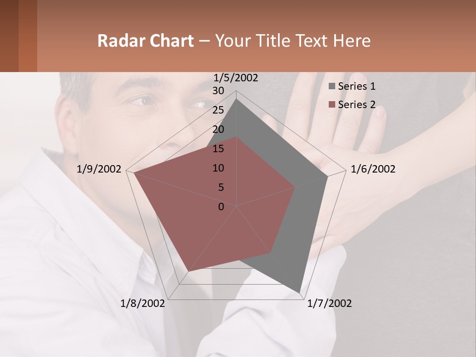 A Man And A Woman Hugging Each Other PowerPoint Template