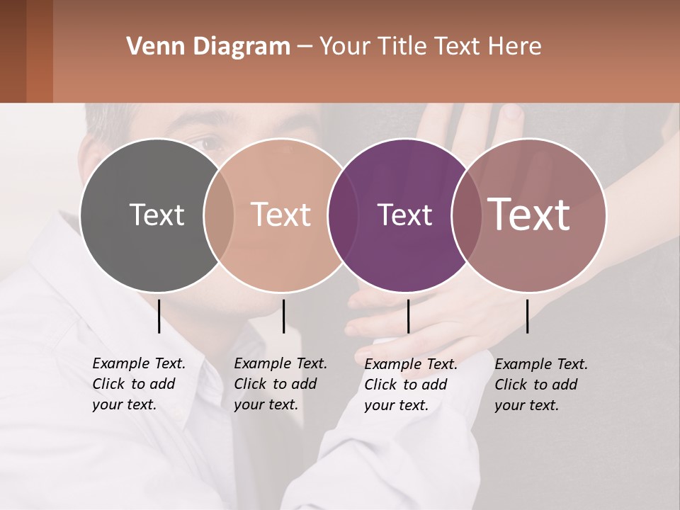 A Man And A Woman Hugging Each Other PowerPoint Template