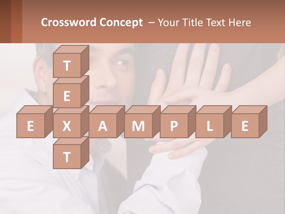 A Man And A Woman Hugging Each Other PowerPoint Template