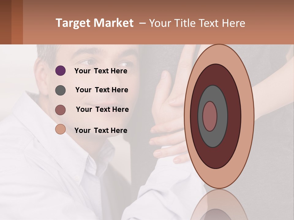 A Man And A Woman Hugging Each Other PowerPoint Template