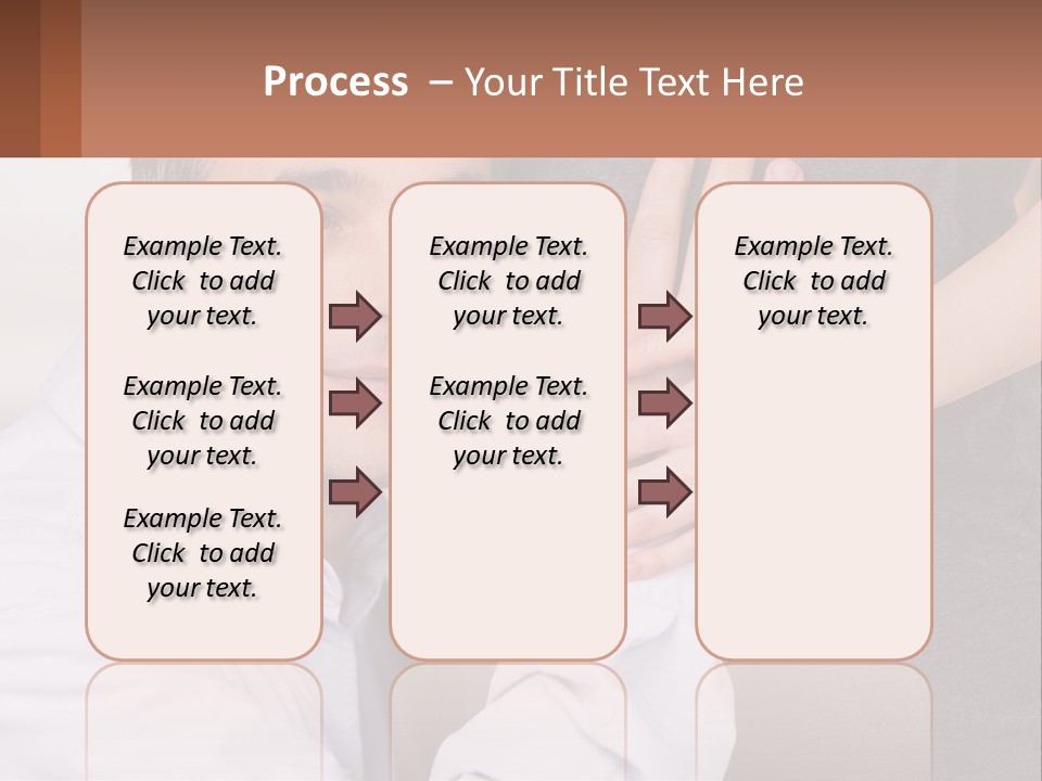 A Man And A Woman Hugging Each Other PowerPoint Template