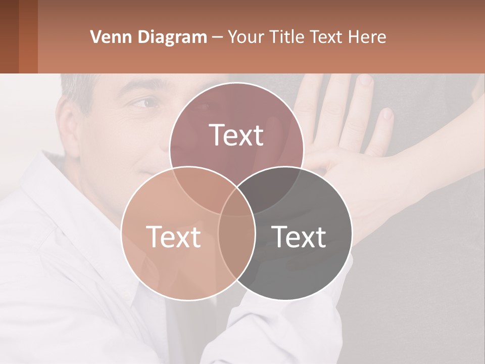 A Man And A Woman Hugging Each Other PowerPoint Template