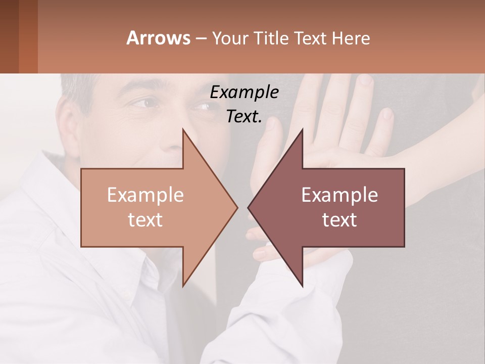 A Man And A Woman Hugging Each Other PowerPoint Template