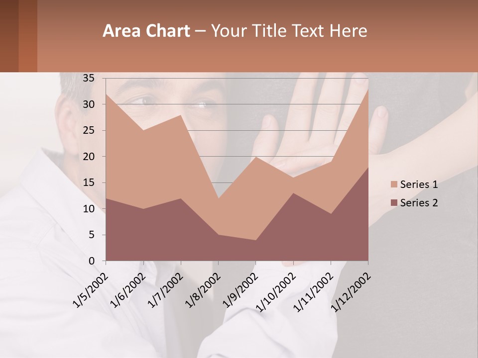A Man And A Woman Hugging Each Other PowerPoint Template