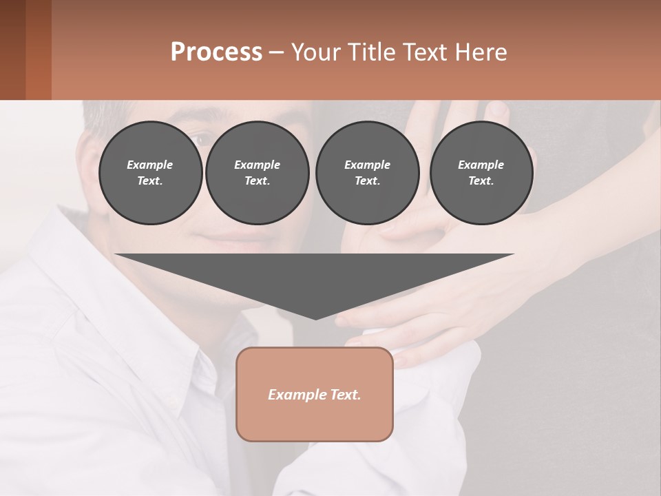 A Man And A Woman Hugging Each Other PowerPoint Template