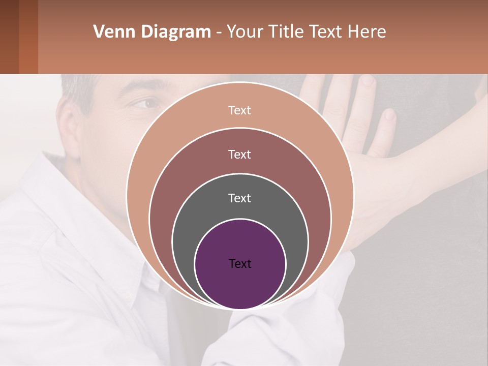 A Man And A Woman Hugging Each Other PowerPoint Template