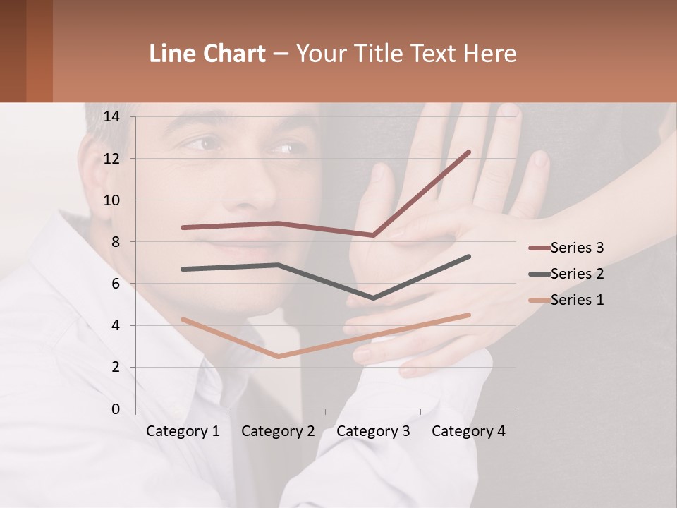 A Man And A Woman Hugging Each Other PowerPoint Template