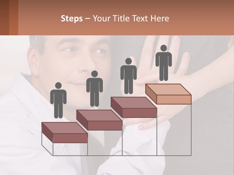 A Man And A Woman Hugging Each Other PowerPoint Template