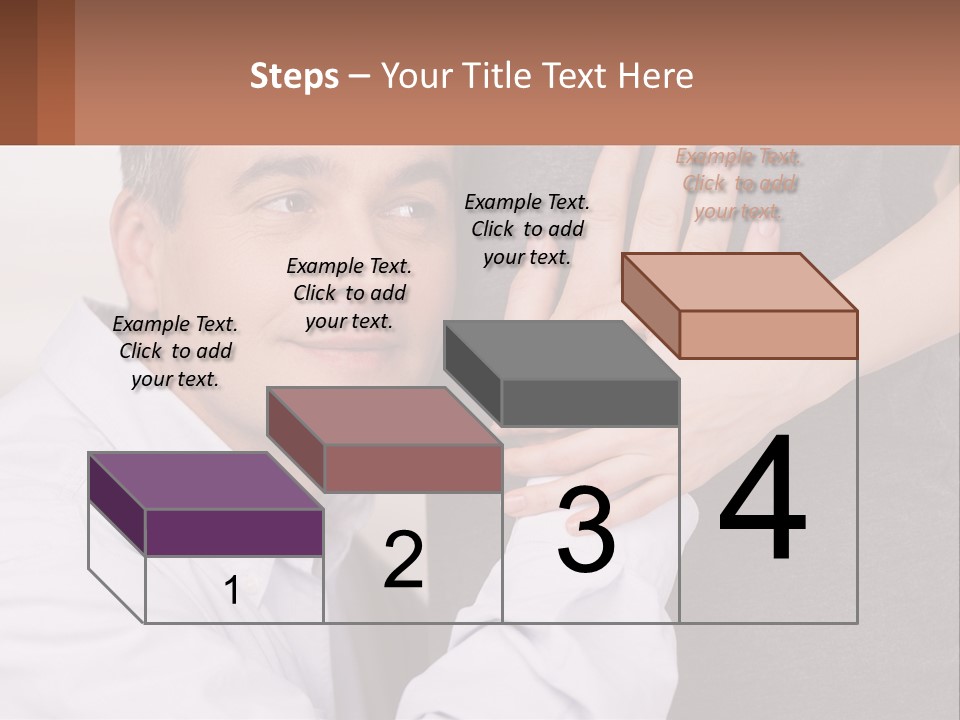 A Man And A Woman Hugging Each Other PowerPoint Template