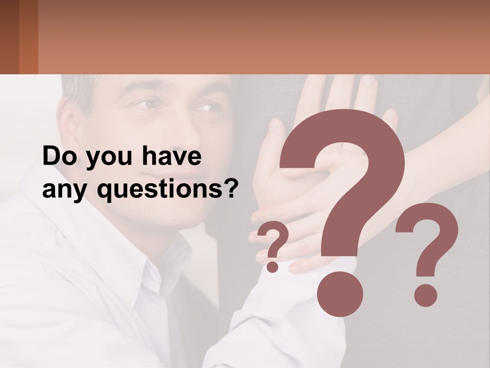 A Man And A Woman Hugging Each Other PowerPoint Template