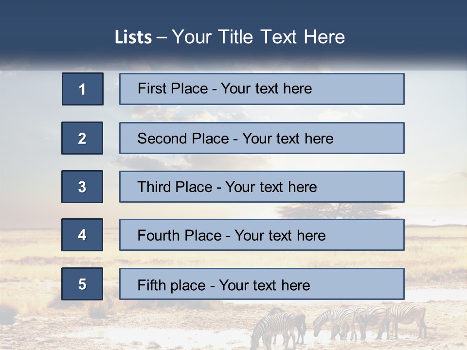 A Group Of Elephants In A Field With A Tree In The Background PowerPoint Template