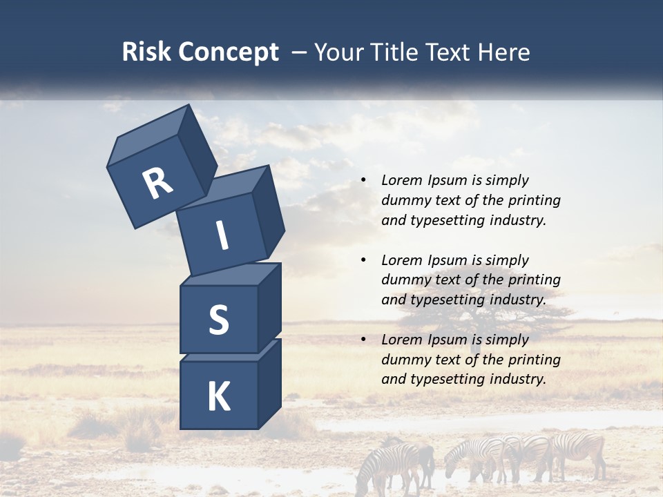 A Group Of Elephants In A Field With A Tree In The Background PowerPoint Template