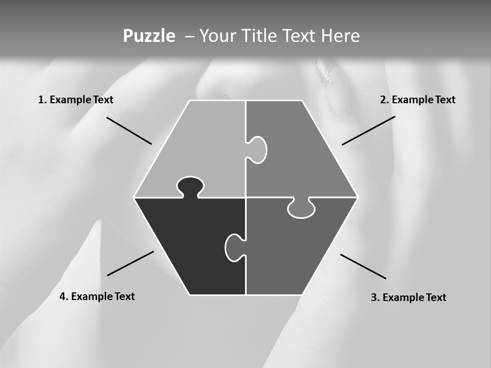 A Woman Covering Her Eyes With Her Hands PowerPoint Template