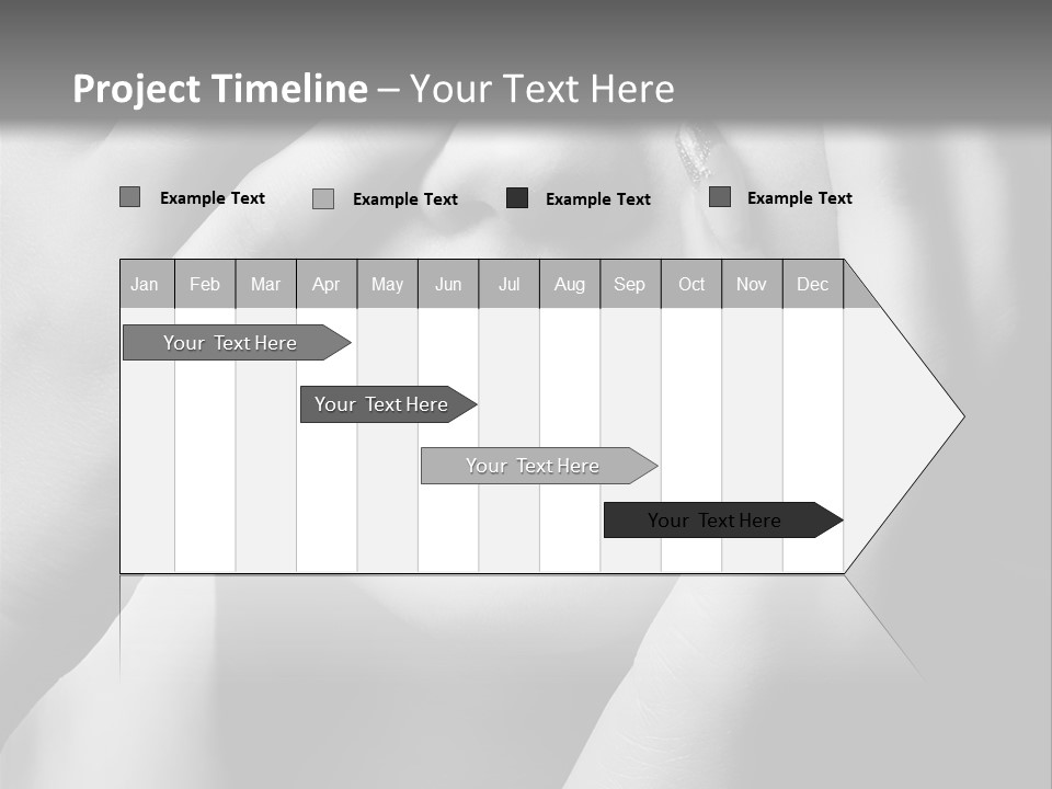 A Woman Covering Her Eyes With Her Hands PowerPoint Template