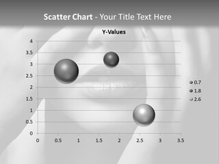 A Woman Covering Her Eyes With Her Hands PowerPoint Template