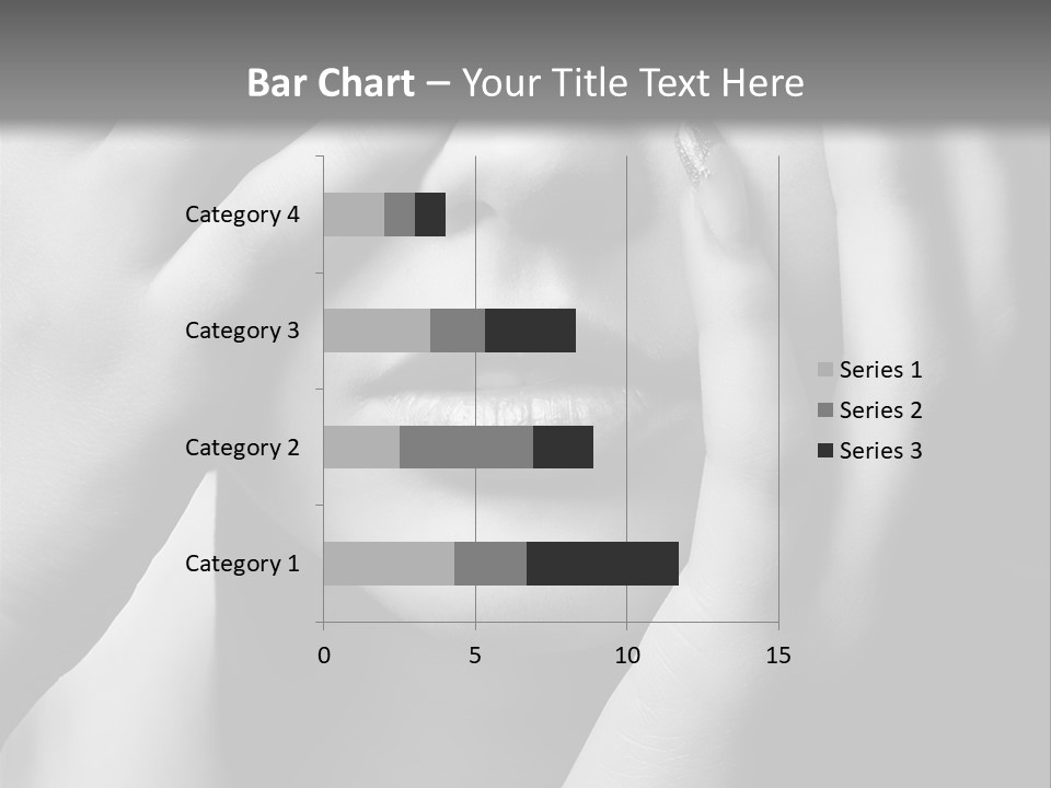 A Woman Covering Her Eyes With Her Hands PowerPoint Template
