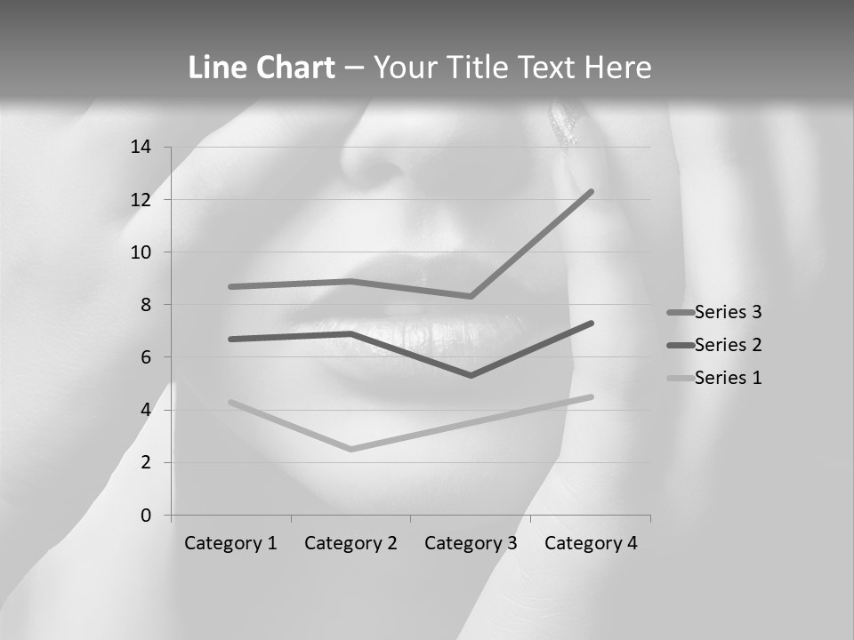 A Woman Covering Her Eyes With Her Hands PowerPoint Template