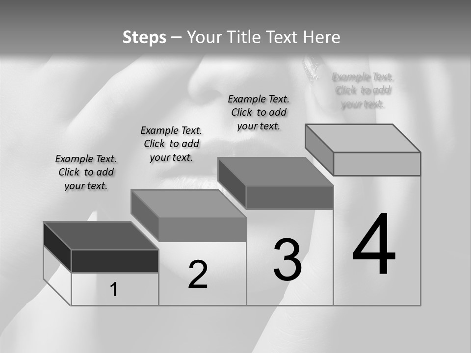 A Woman Covering Her Eyes With Her Hands PowerPoint Template