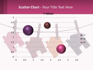 A Line Of Clothes Hanging From A Clothes Line PowerPoint Template