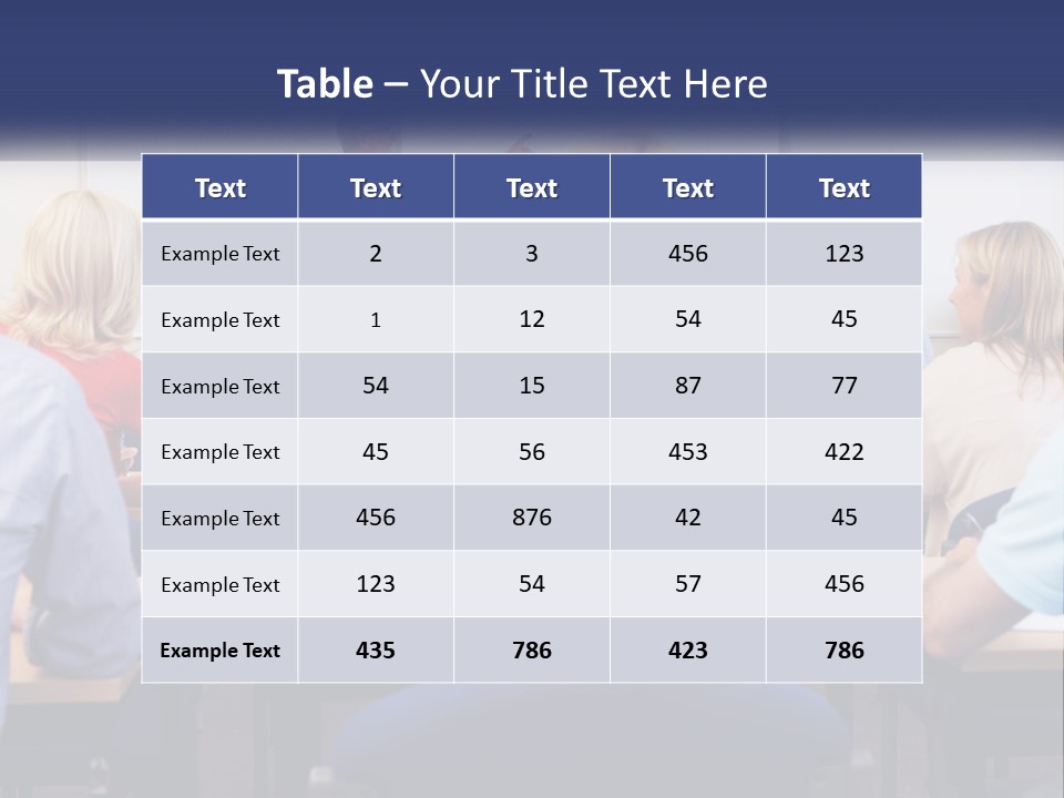A Man Giving A Presentation To A Group Of People PowerPoint Template