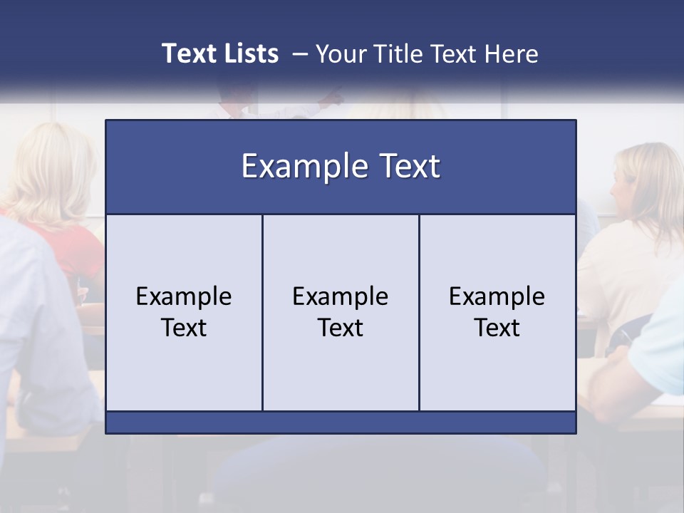 A Man Giving A Presentation To A Group Of People PowerPoint Template