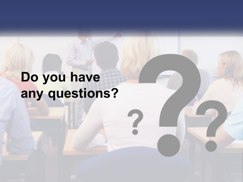 A Man Giving A Presentation To A Group Of People PowerPoint Template