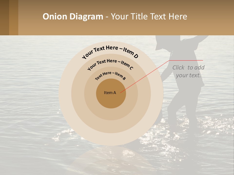 Two Children Playing In A Body Of Water PowerPoint Template