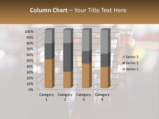 Two Glasses Of Alcohol On A Table With A Brown Background PowerPoint Template