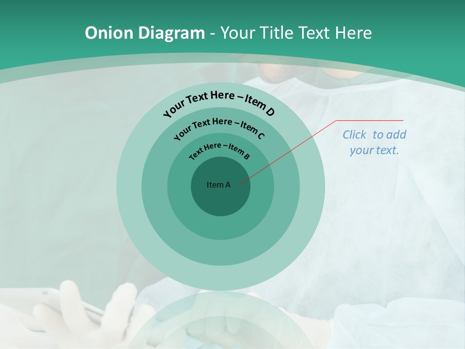 A Group Of Doctors Looking At A Patient In A Hospital PowerPoint Template