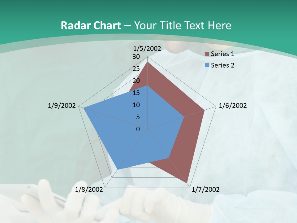 A Group Of Doctors Looking At A Patient In A Hospital PowerPoint Template