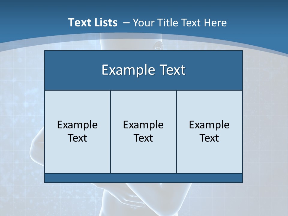 A Man Holding His Stomach In Front Of A Blue Background PowerPoint Template