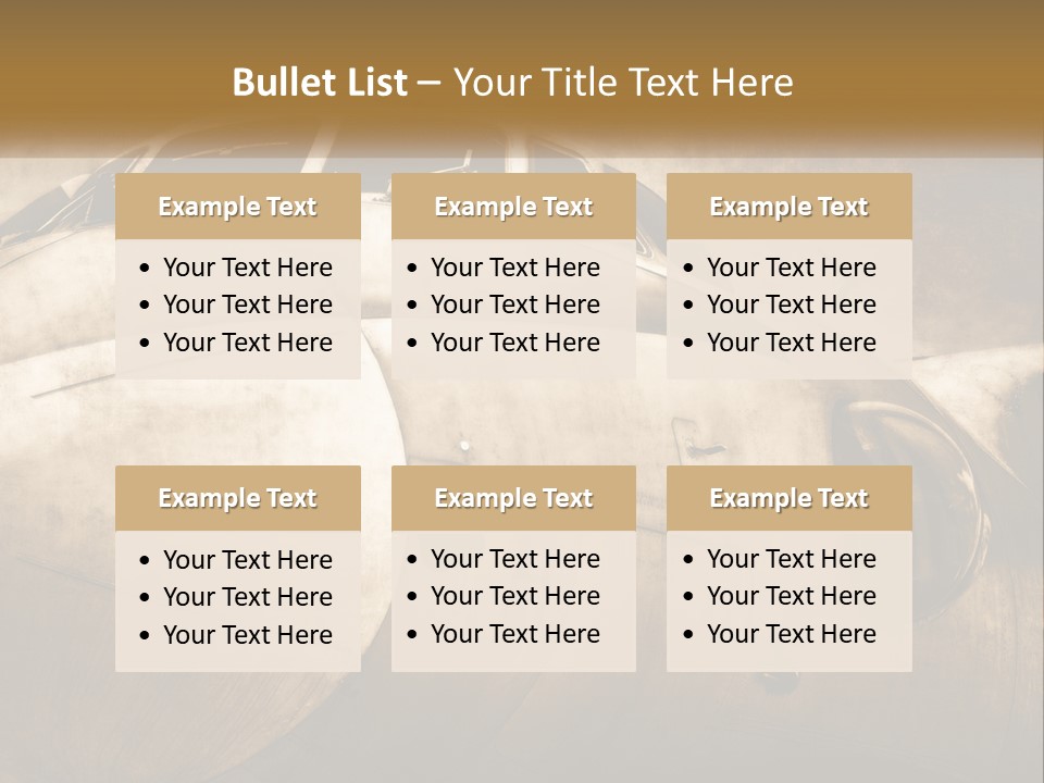 A Plane Is Shown With The Name Of The Plane PowerPoint Template