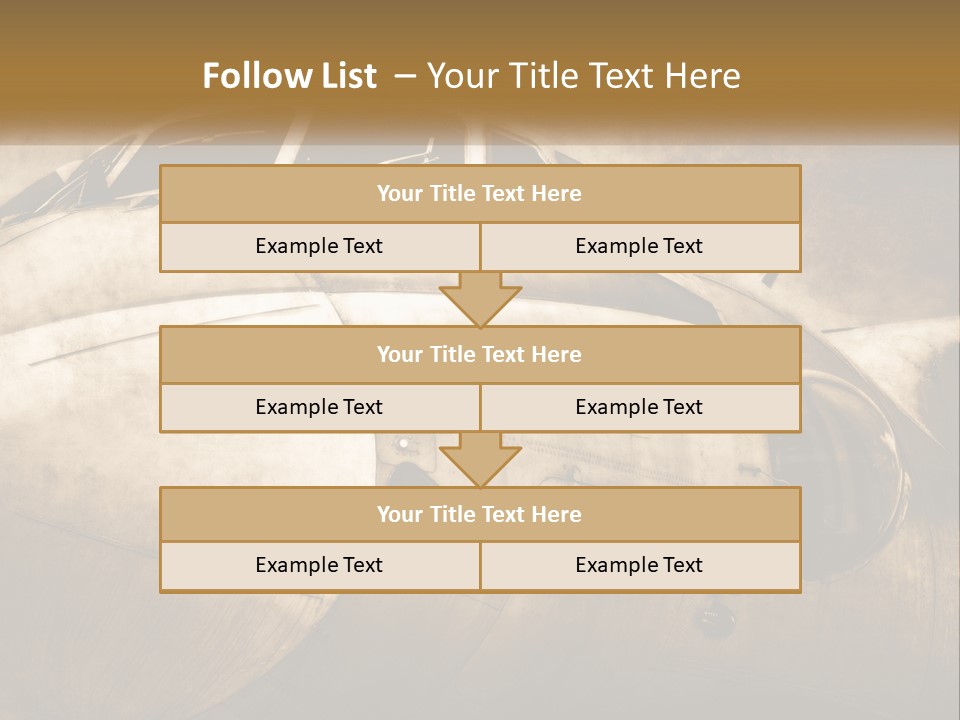 A Plane Is Shown With The Name Of The Plane PowerPoint Template