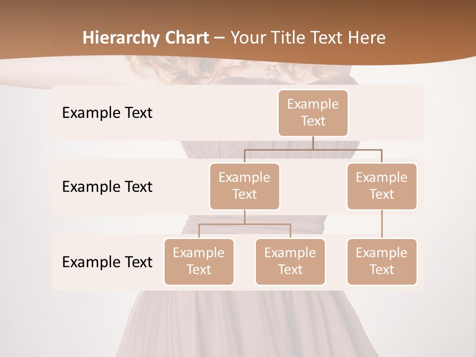 A Woman In A Short Dress Is Posing For A Picture PowerPoint Template