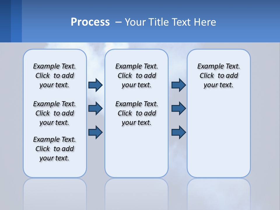 A Plane Flying In The Sky With Smoke Coming Out Of It PowerPoint Template