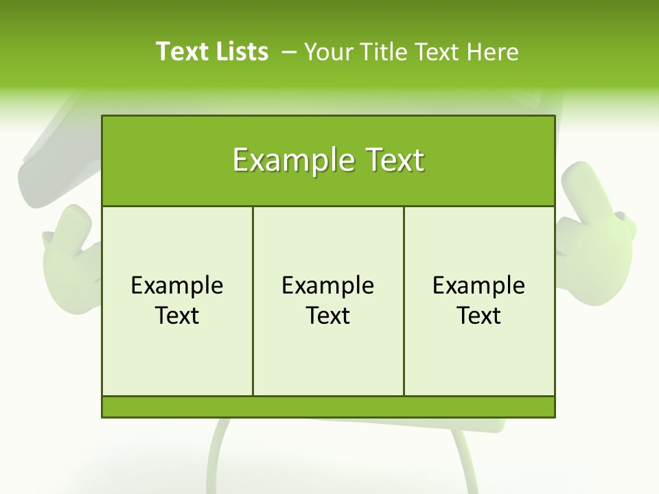 A Green House With A Solar Panel On Top Of It PowerPoint Template