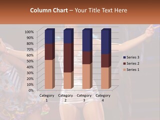 A Woman In A Silver Outfit On Stage PowerPoint Template